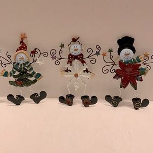 Set of three snowmen.new